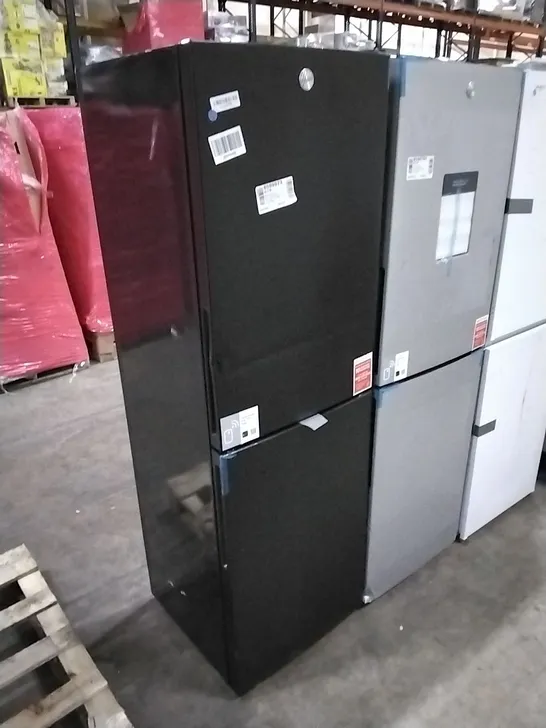 HOOVER HOCT3L517EBK FREESTANDING FRIDGE FREEZER BLACK - UNPROCESSED RAW RETURN