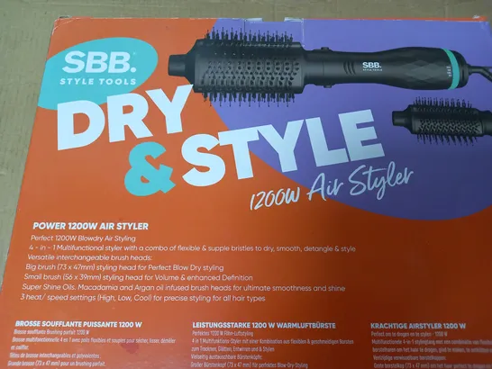 BOXED SBB 1200W AIR STYLER