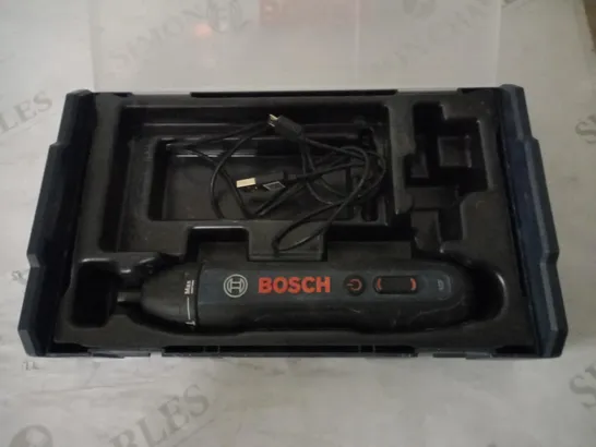 BOSCH GO PROFESSIONAL CORDLESS SCREWDRIVER 