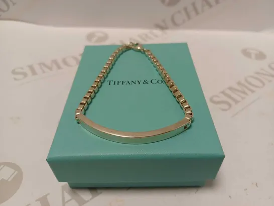 TIFFANY & CO. SEMI INTERLINK SILVER BRACELET 