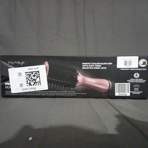BOXED REVAMP PROGLOSS PERFECT BLOW DRY 1200W AIR STYLER
