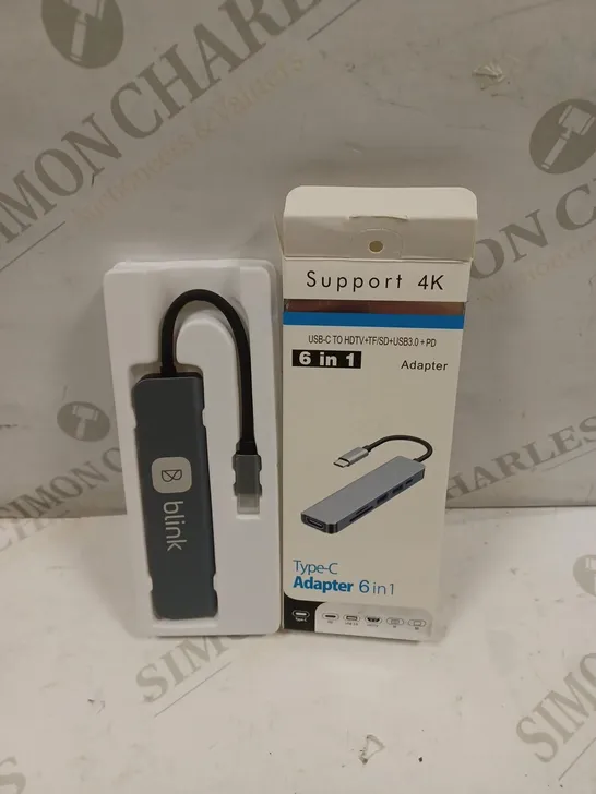 BOXED BLINK TYPE-C 6-IN-1 ADAPTER