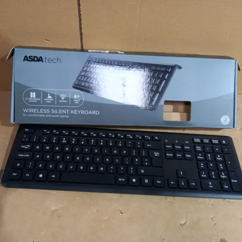 ASDA TECH WIRELESS SILENT KEYBOARD 