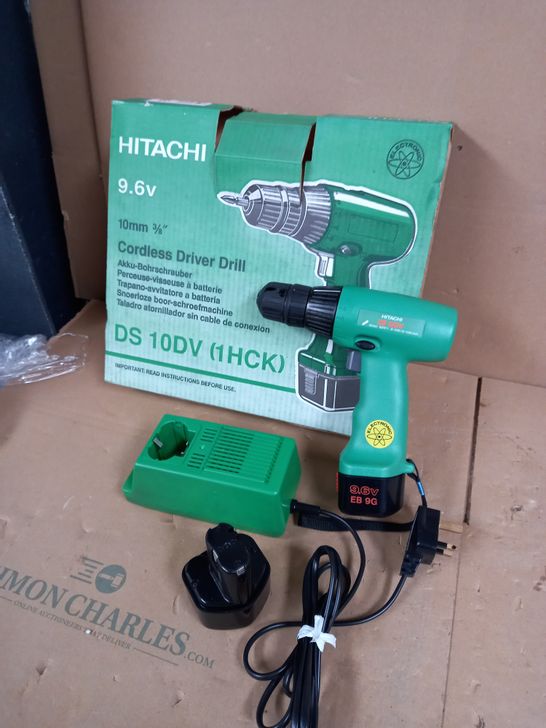 HITACHI CORDLESS DRIVER DRILL 