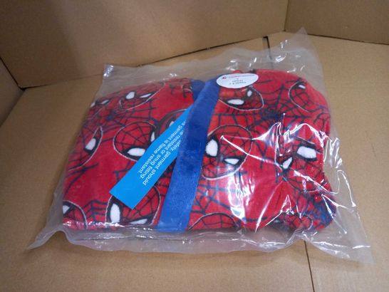 PACKAGED CHILDS SPIDERMAN DRESSING GOWN - AGE 3/4YRS