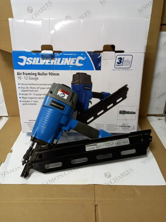 SILVERLINE AIR FRAMING NAILER 