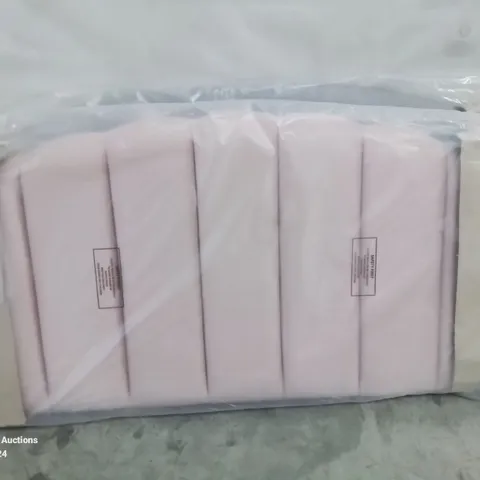 QUALITY BAGGED 135CM DOUBLE HEADBOARD IN PINK