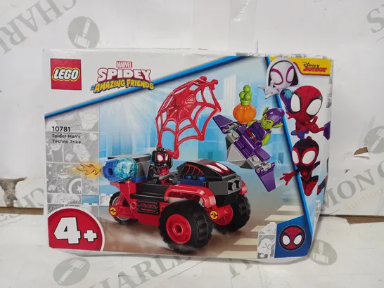 LEGO MARVEL SPIDEY AMAZING FRIENDS 10781 SPIDER-MAN'S TECHNO TRIKE