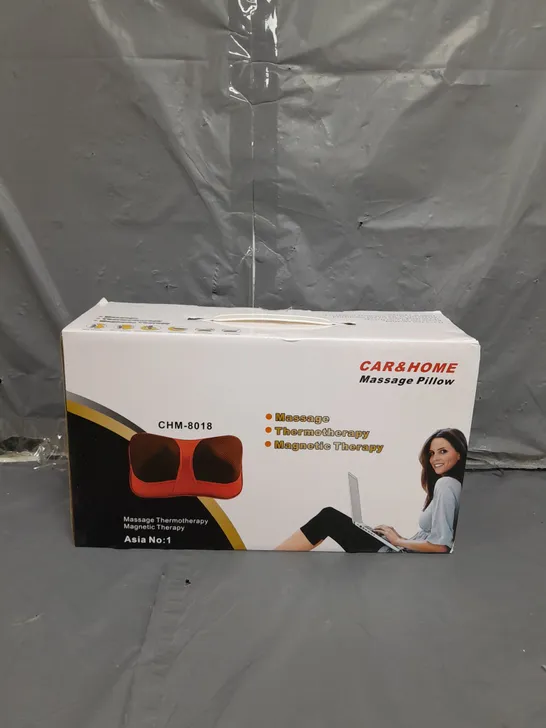 BOXED AND SEALED CAR AND HOME MASSAGE PILLOW 