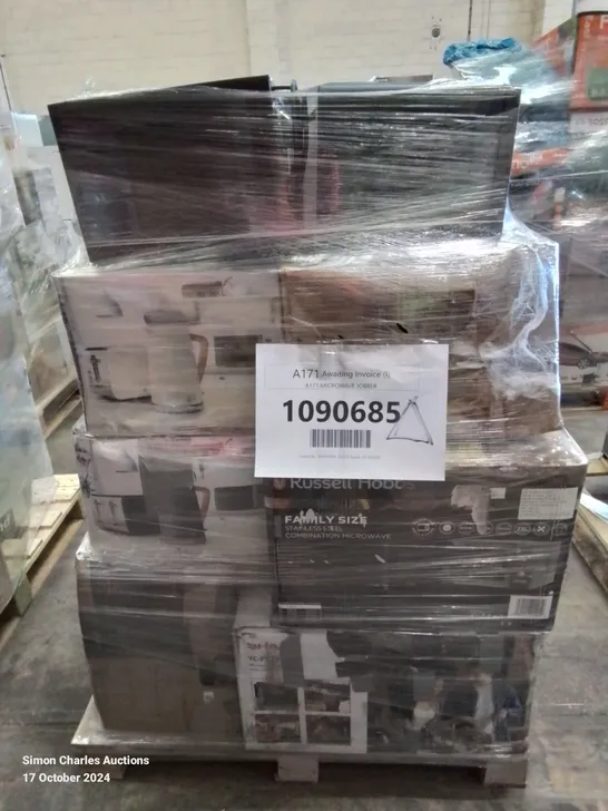 PALLET OF APPROXIMATELY 15 UNPROCESSED RAW RETURN HOUSEHOLD AND ELECTRICAL GOODS TO INCLUDE;