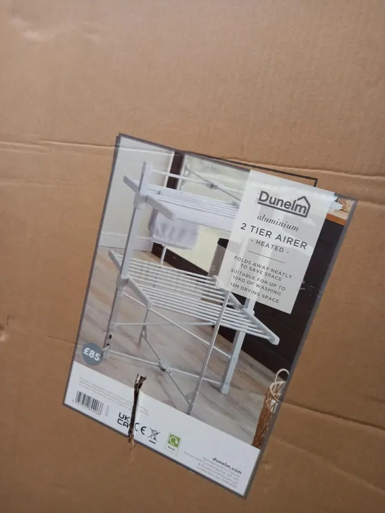 DUNELM 2 TIER HEATED AIRER 