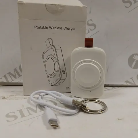 BOXED PORTABLE WIRELESS CHARGER FOR APPLE WATCH 