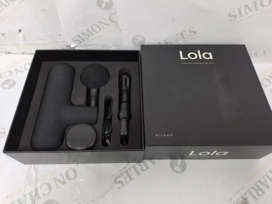 LOLA PORTABLE MASSAGE DEVICE