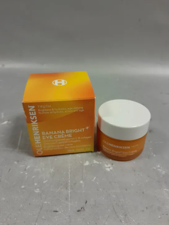 BOXED OLEHENRIKSEN BANANA BRIGHT+ EYE CREAM - 15ML