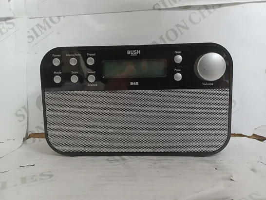 BOXED BUSH STEREO RADIO DAB/FM