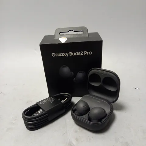 BOXED SAMSUNG GALAXY BUDS 2 PRO IN GRAPHITE