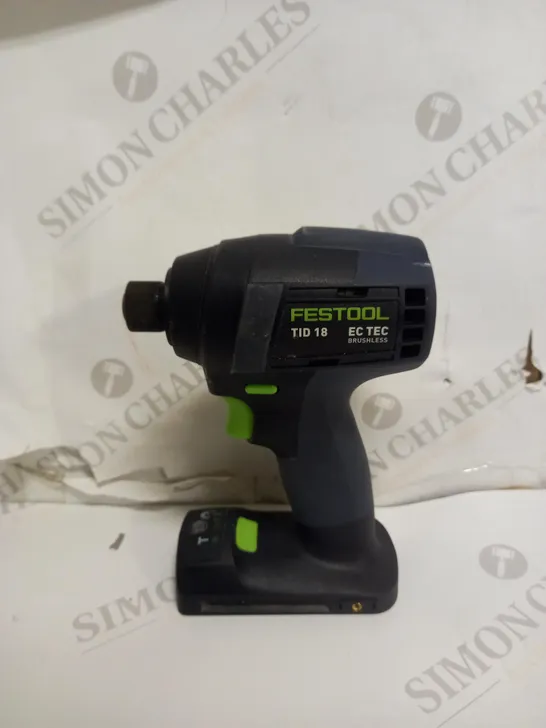 FESTOOL 577432 CORDLESS IMPACT DRIVER TID 18 HPC 4,0 I-PLUS ORGANIZER EDITION