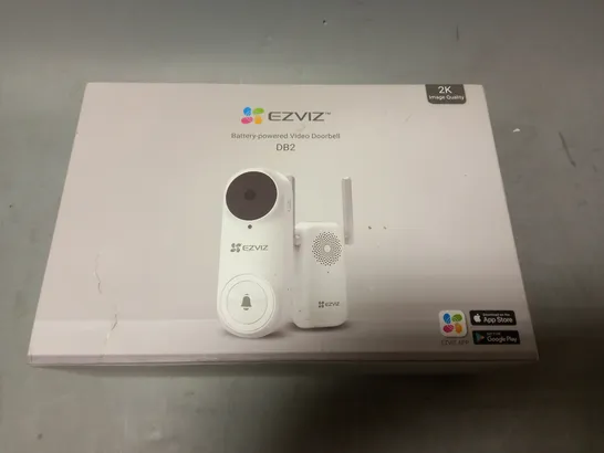 BOXED EZVIZ BATTERY POWERED VIDEO DOORBELL DB2