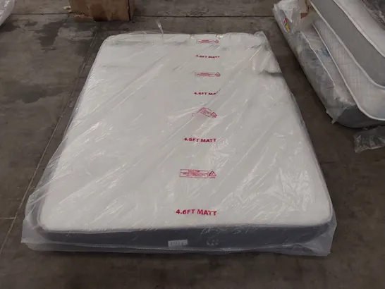 QUALITY BAGGED HYBRID MEMORY FOAM - 4'6" DOUBLE MATTRESS WITH COOLING FABRIC 