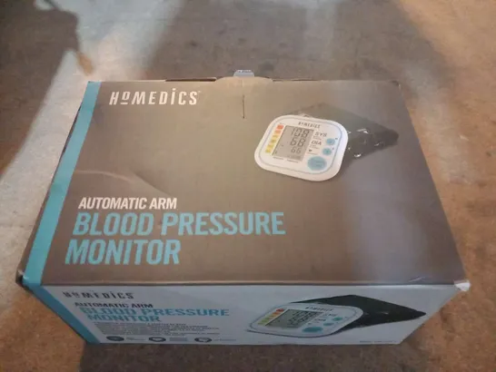 BOXED HOMEDICS AUTOMATIC ARM BLOOD PRESSURE MONITOR TMB-1419-S