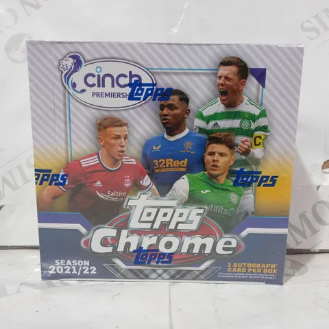 TOPPS CHROME CINCH PREMIERSHIP TRADING CARD BOX SET