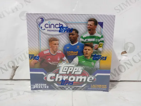 TOPPS CHROME CINCH PREMIERSHIP TRADING CARD BOX SET