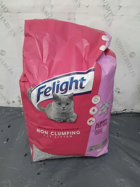 FELIGHT NON CLUMPING LITTER (20L)