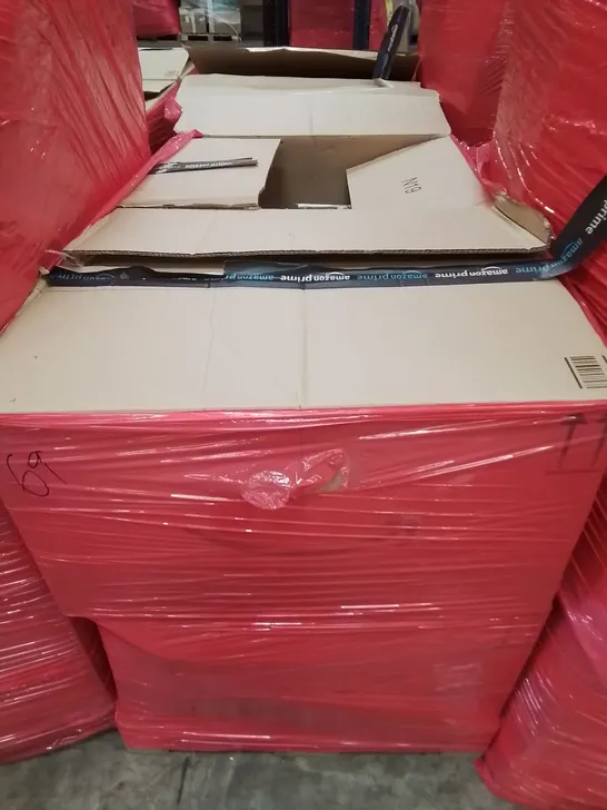 PALLET OF ASSORTED HOUSEHOLD ITEMS TO INCLUDE IPAD PRO COVERS, SEALED BOOKS AND BOARD GAMES AND LUGGAGE TAGS