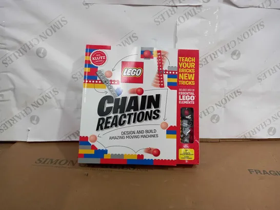 KLUTZ LEGO CHAIN REACTIONS BOOK