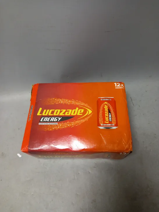 12X 330ML LUCOZADE ENERGY 