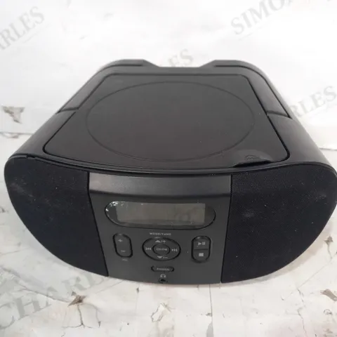 ASDA TECH CD BOOMBOX IN BLACK