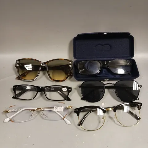 APPROXIMATELY 20 ASSORTED GLASSES/SUNGLASSES IN VARIOUS DESIGNS 