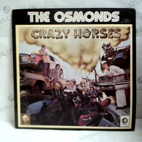 THE OSMONDS CRAZY HORSES VINYL