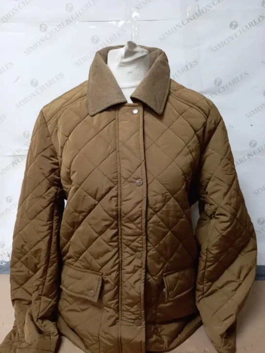 CENTIGRADE QUILTED JACKET IN MUSHROOM SIZE XL 