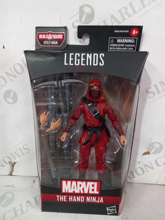 HASBRO BUILD A FIGURE LEGENDS SERIES MARVEL THE HAND NINJA FIGURE