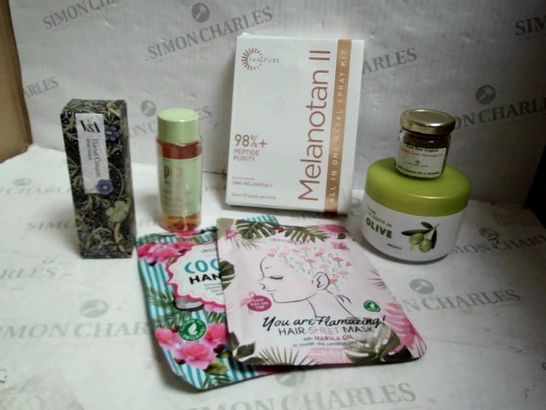 LOT OF APPROXIMATELY 20 HEALTH & BEAUTY ITEMS, TO INCLUDE PIXI TONIC, V & A HAND CREAM, HAIR MASK, ETC