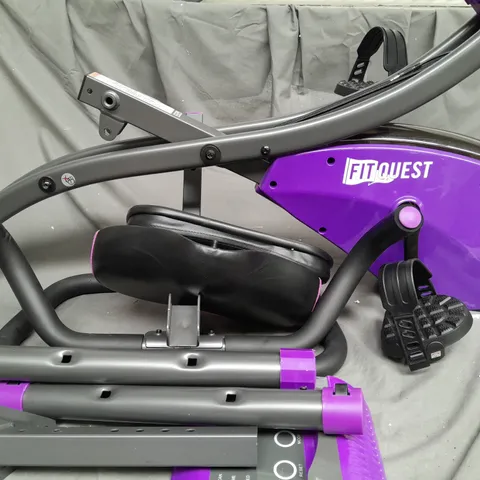  FITQUEST FLEX EXPRESS EXERCISE BIKE, PURPLE [COLLECTION ONLY]