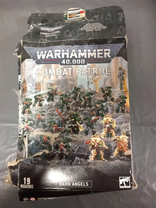 BOXED WARHAMMER 40,000 COMBAT PATROL DARK ANGELS