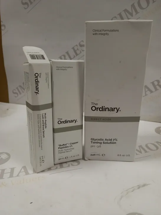 THE ORDINARY SKINCARE BUNDLE 3 ITEMS 