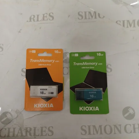 KIOXIA TRANSMEMORY USB FLASH DRIVES