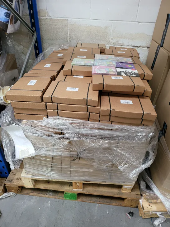 PALLET OF APPROXIMATELY 255 BRAND NEW ROMANCING THE '60S 4 MUSIC CD SETS