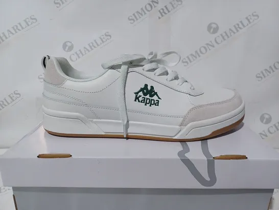 BOXED KAPPPA ATH ROCCA SN32 WHITE AND GREEN SIZE 10