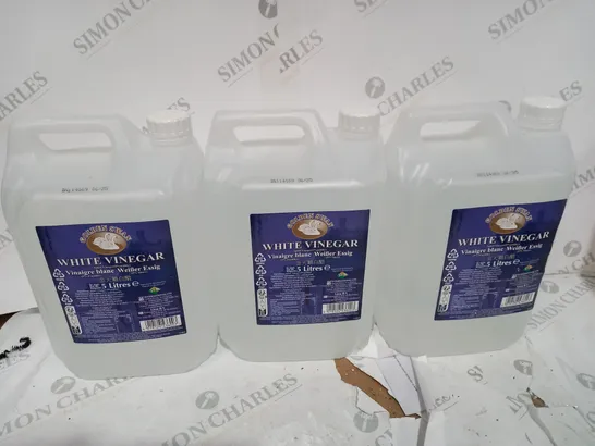 3 X GOLDEN SWAN WHITE VINEGAR - COLLECTION ONLY 