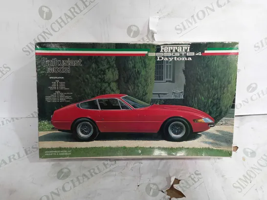 FUJIMI FERRARI 365 GTB/4 DAYTONA ENTHUSIAST MODEL