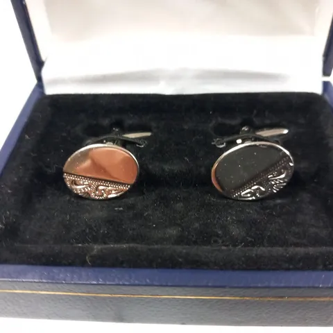 BOXED H SAMUEL CUFFLINKS