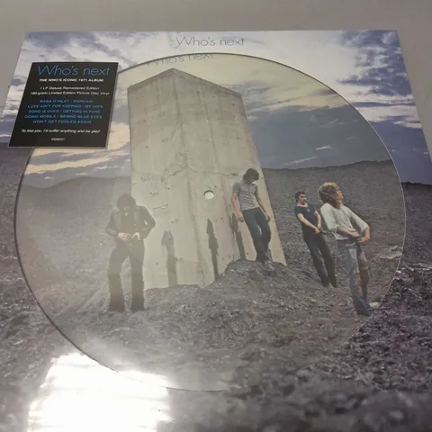 THE WHO WHO'S NEXT LIMITED EDITION PICTURE DISC VINYL