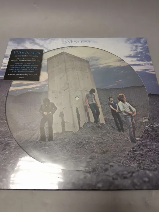 THE WHO WHO'S NEXT LIMITED EDITION PICTURE DISC VINYL