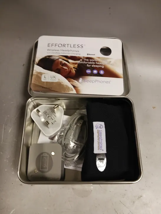 BOXED SLEEP-PHONES BLUETOOTH WIRELESS SLEEPING HEADPHONES - L