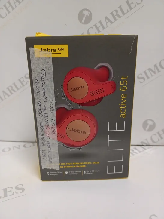 BOXED JABRA ELITE ACTIVE 65T EARBUDS