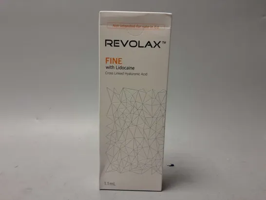 BOXED AND SEALED REVOLAX FINE WITH LIDOCAINE (1.1ml)